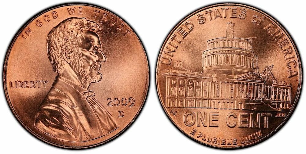 2009 D Penny Value