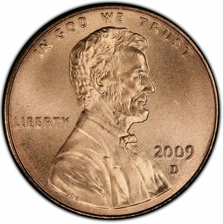 2009 Penny Obverse side