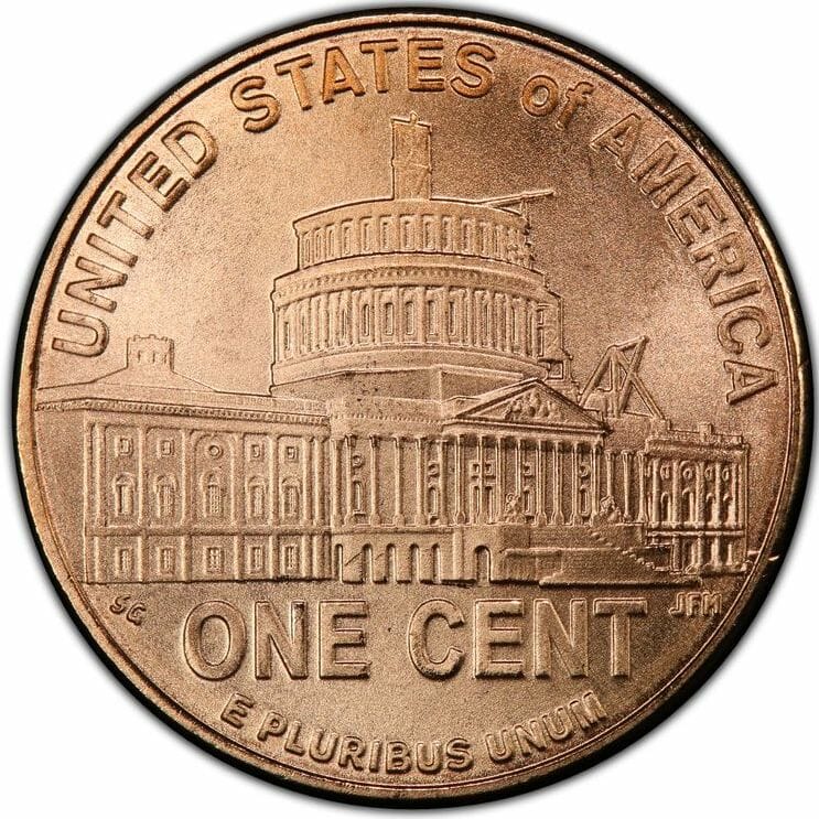 2009 Penny Reverse side