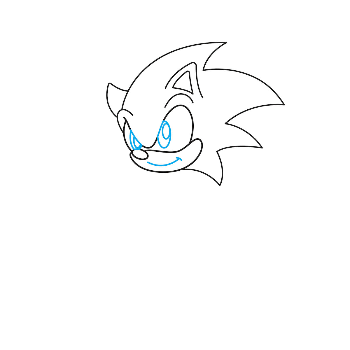 How to Draw Sonic - A Step-by-Step Video Tutorial