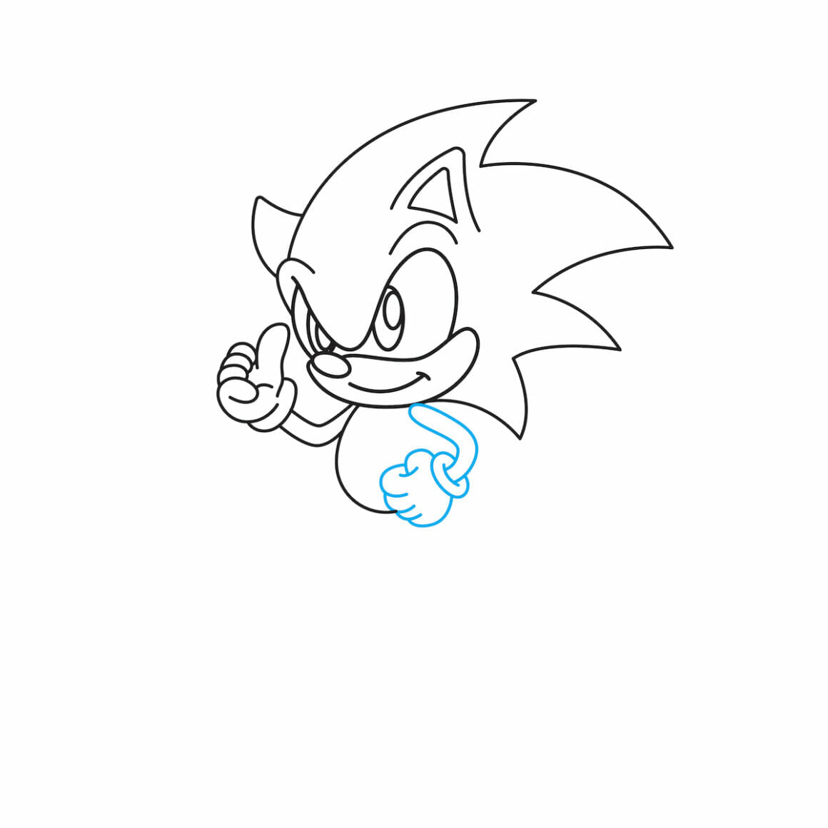 How to Draw SONIC (Sonic the Hedgehog) Drawing Tutorial - Draw it