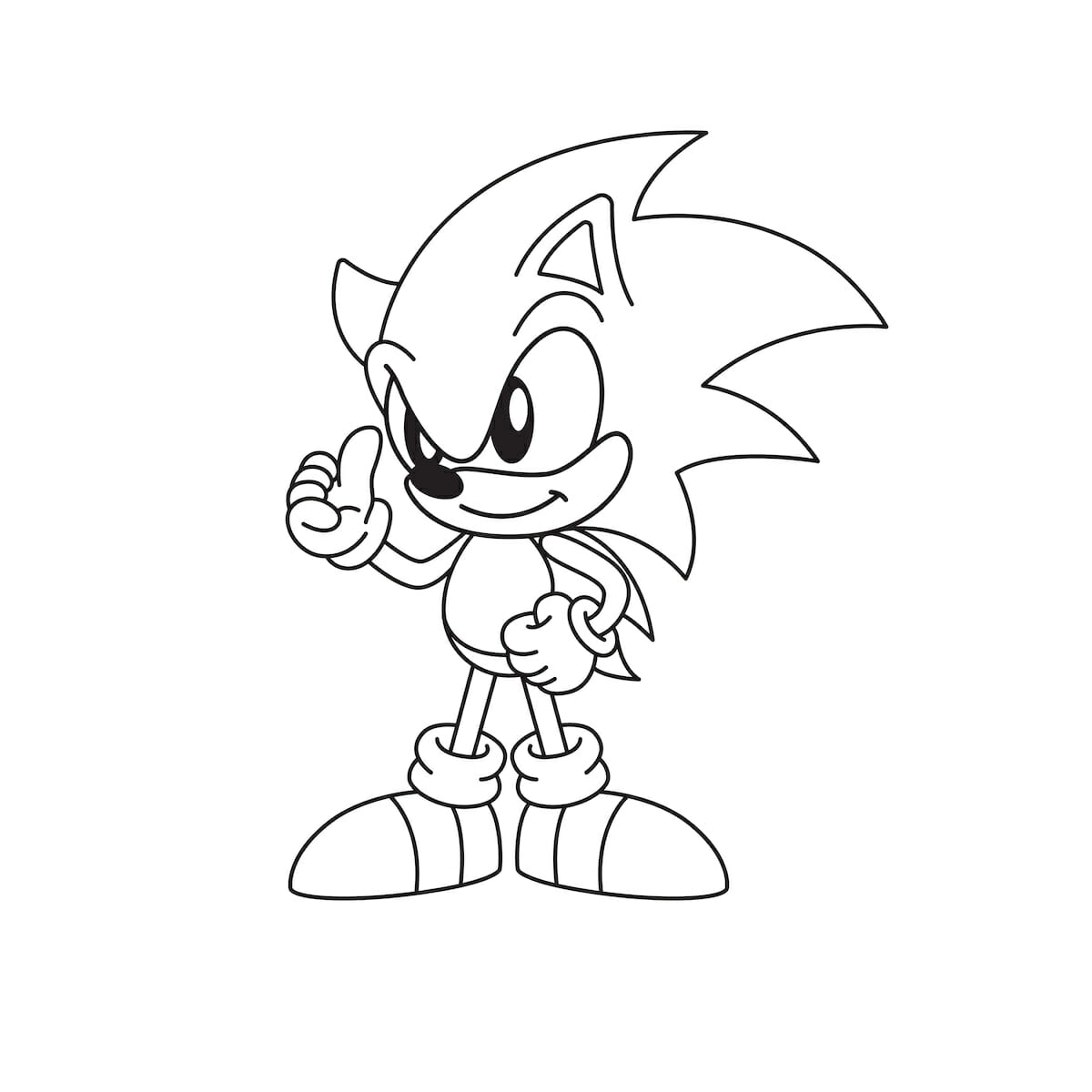 How to Draw Sonic - A Step-by-Step Video Tutorial