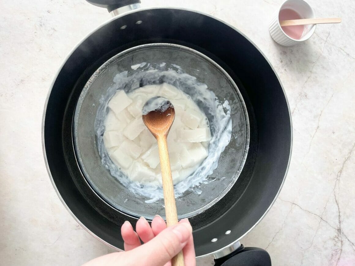 Cut Soap Into a Bowl