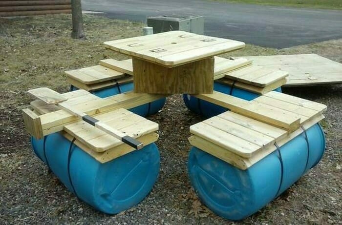 Floating Picnic Table 