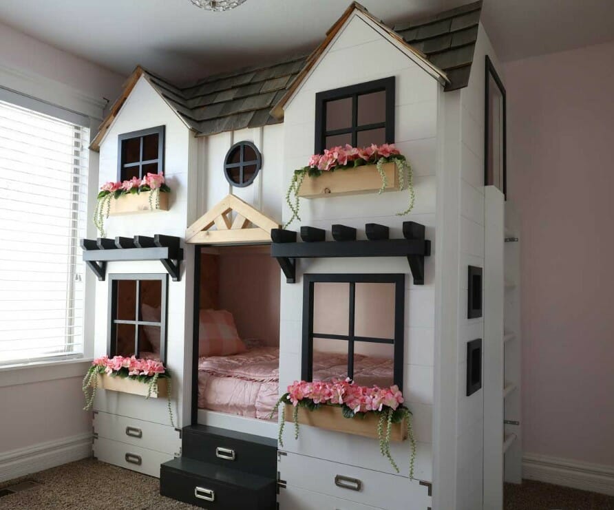 How to Build a DIY Bunk Bed: 13 Free Bunk Bed Plans