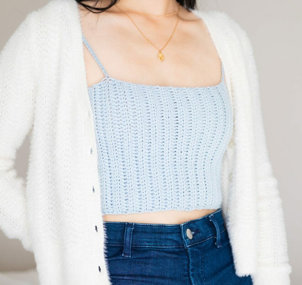 Summer Crochet Crop Top