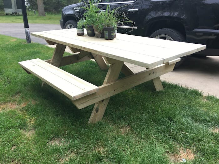 Wheelchair Accessible Picnic Table