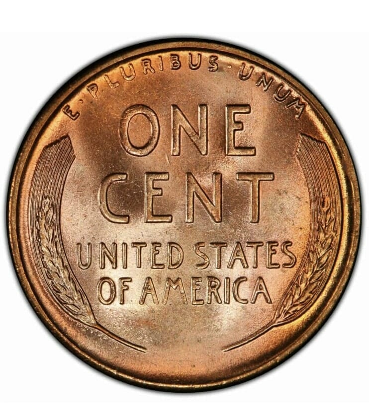 1941 Penny Reverse Side