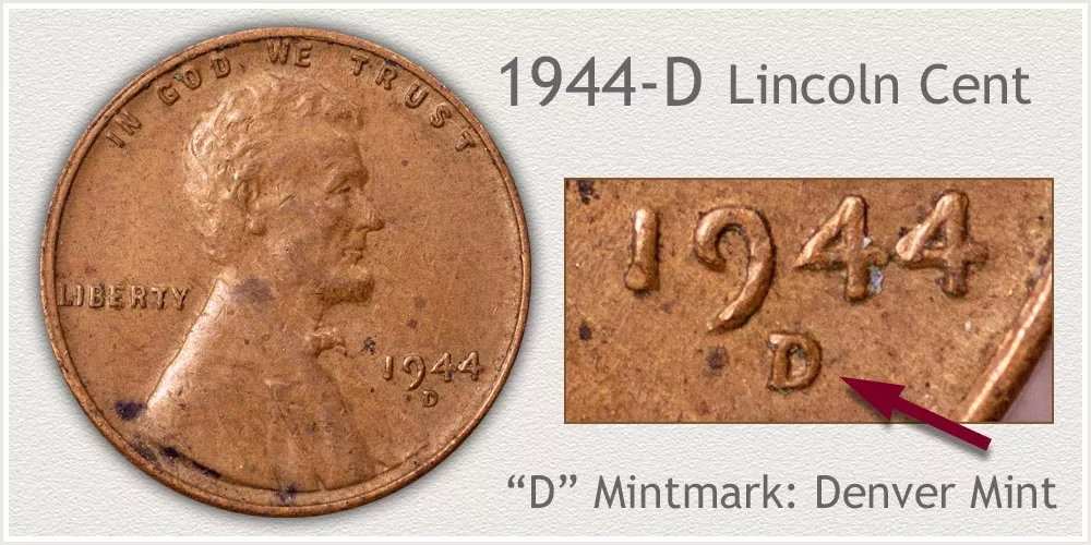 1944 D Wheat Penny