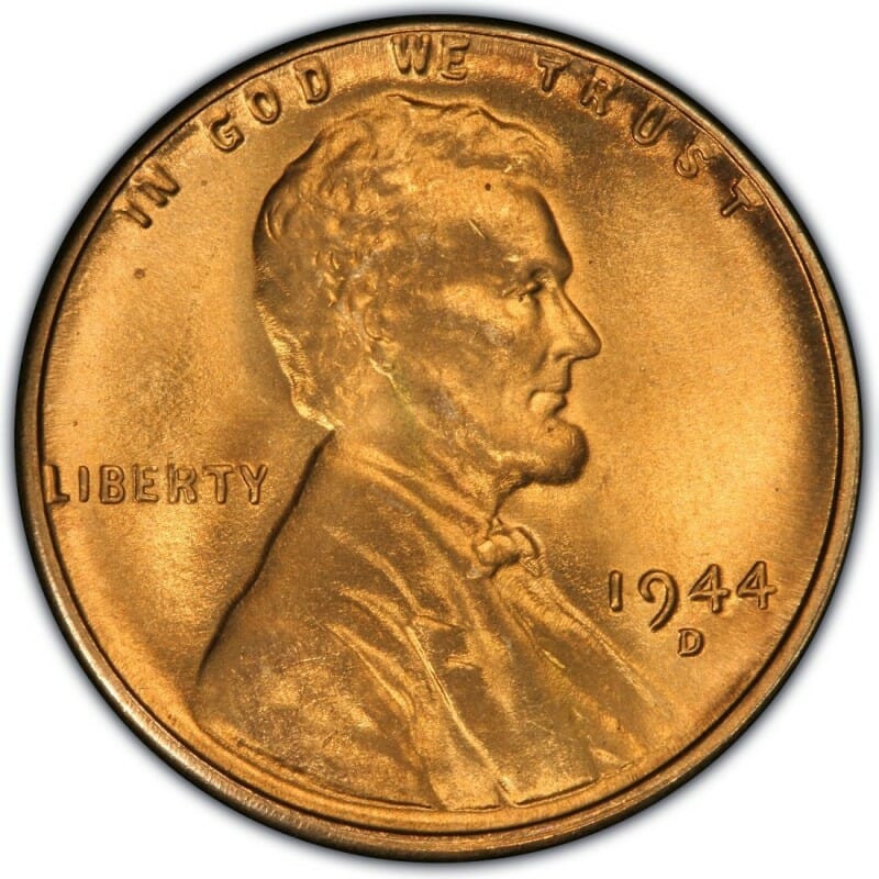 1944 Wheat Penny Obverse Side