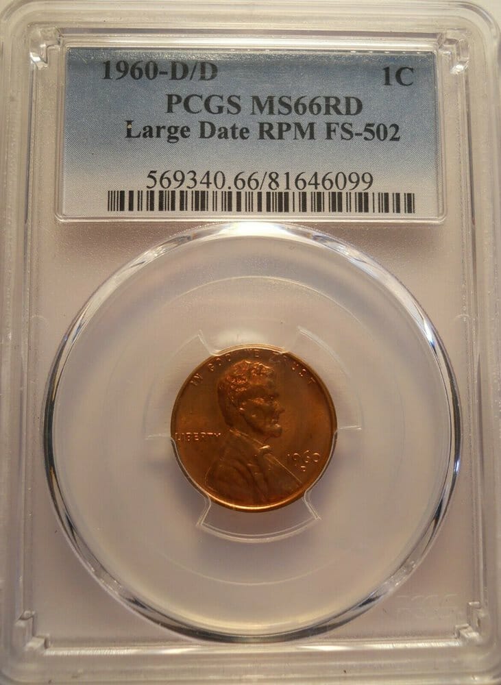 1960-D/D RPM (Re-Punched Mintmark)