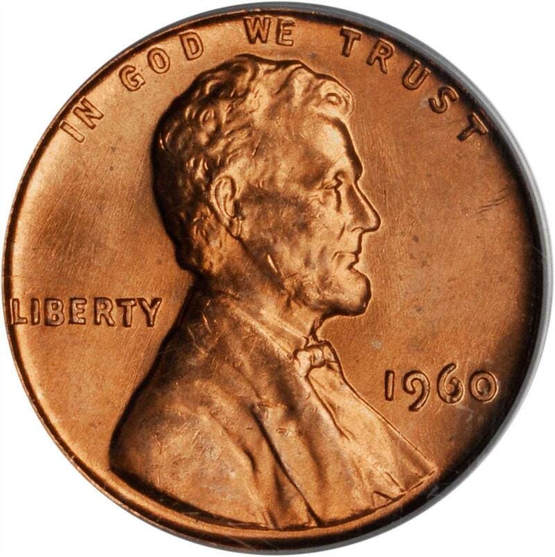 1960 Penny Obverse Side