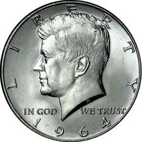 1964 Kennedy Half Dollar Silver Content