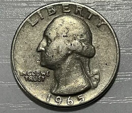 1965 Silver Quarter