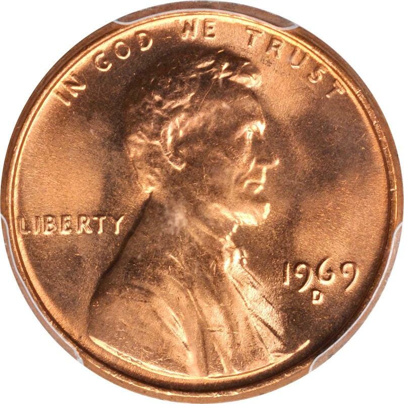 1969 D Penny Value