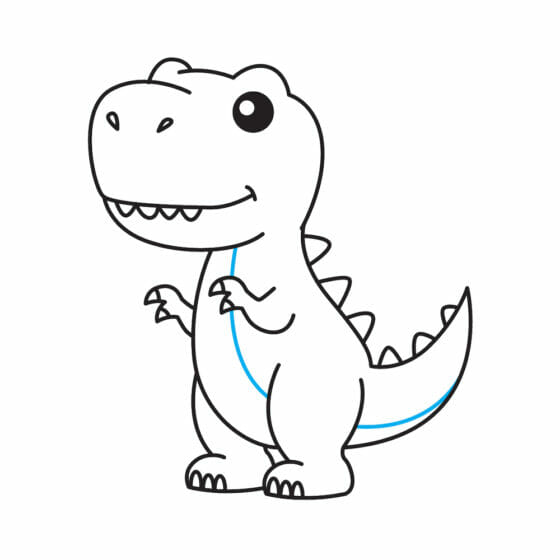 Learn How to Draw a Cute Dinosaur - Easy Step-by-Step Videos