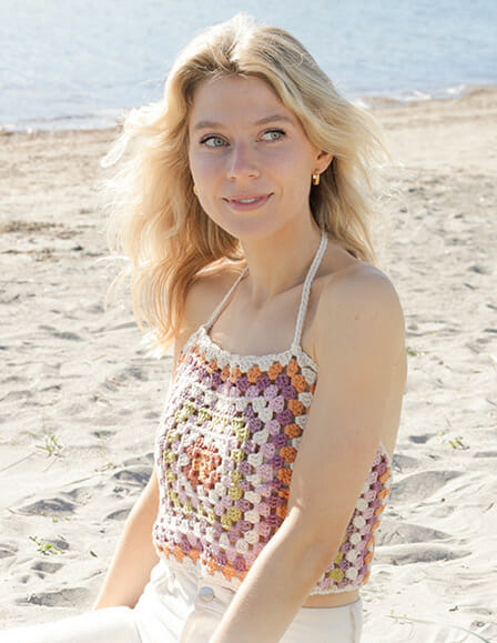 Crochet Halter Top Pattern / Absolute Beginner Pattern/ Triangle