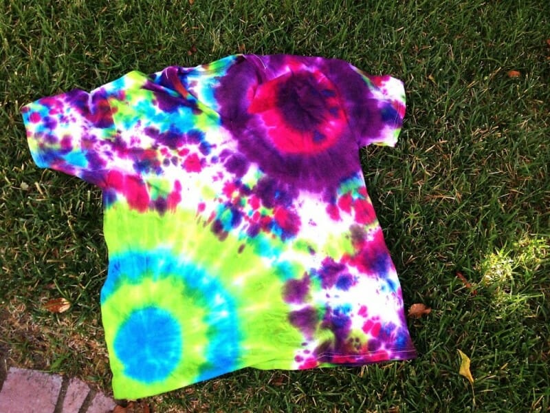 Circle Tie Dye Pattern