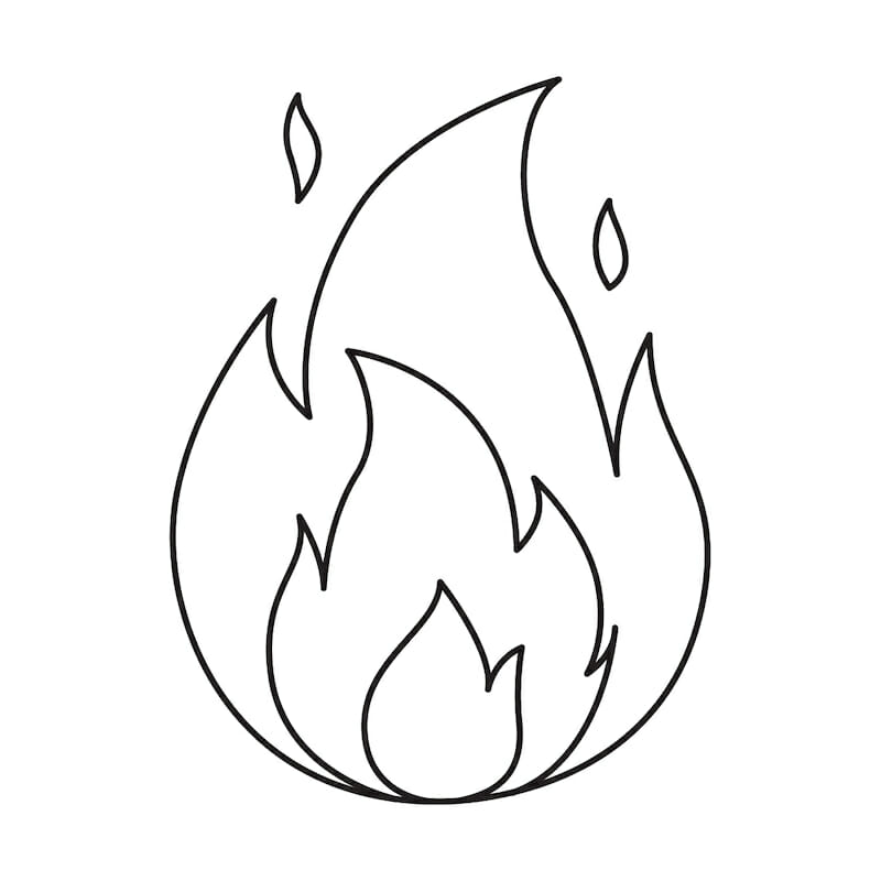 Congratulations, You've Finished Drawing a Fire!