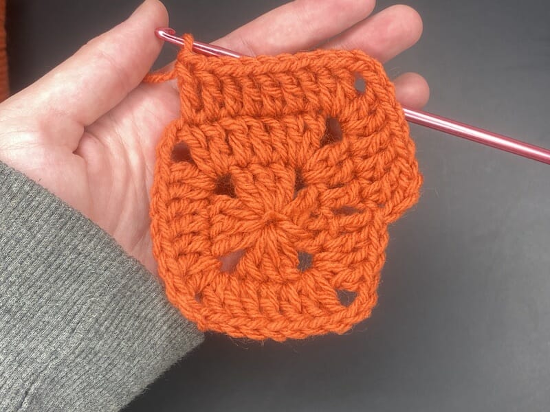 Double crochet 7 (DC 7)