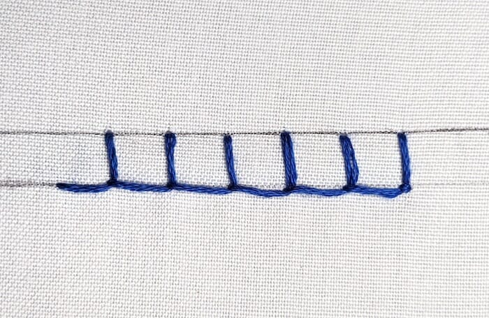 Embroidery Blanket Stitch
