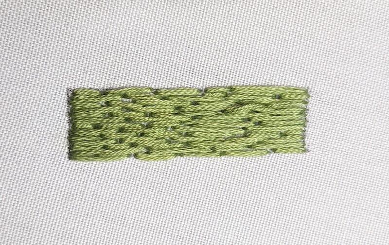 Embroidery Long and Short Stitch