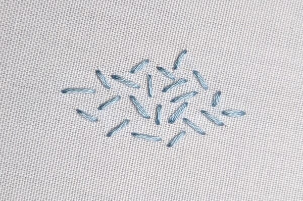 Embroidery Seed Stitch