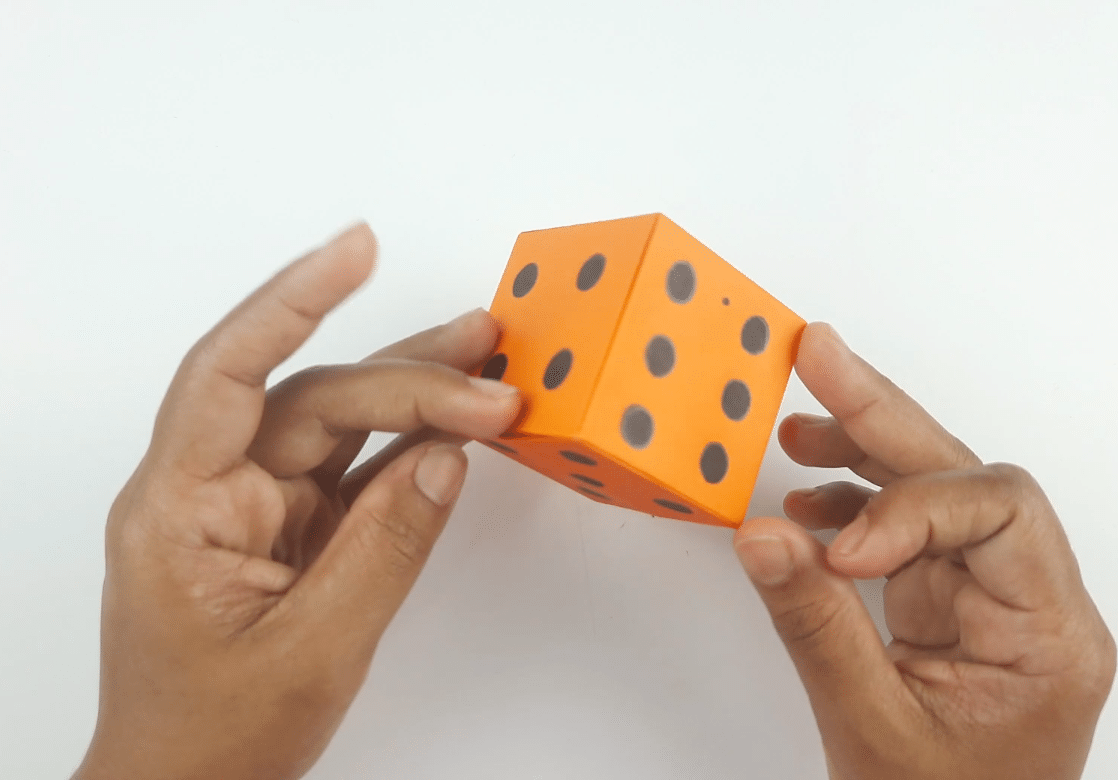 How to Make Dice Out of Paper?