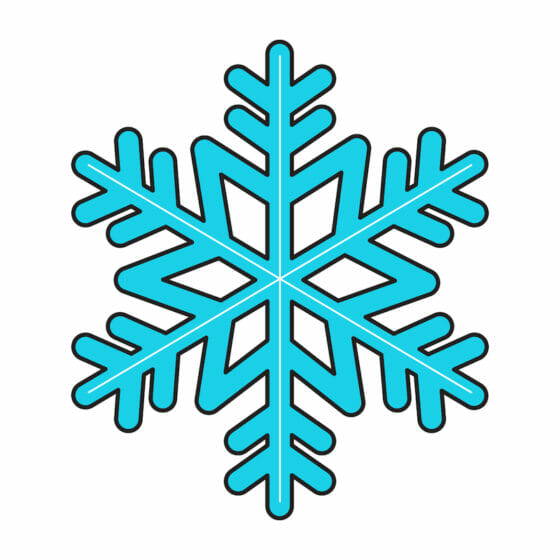 How To Draw An Easy Snowflake, Step-by-step Video Tutorial