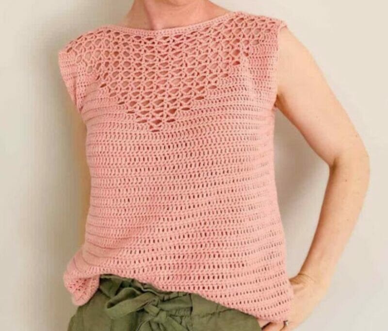 21 Free Crochet Tank Top Patterns With Step By Step Tutorials 8410