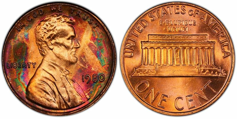 The 1980 Penny Mintage