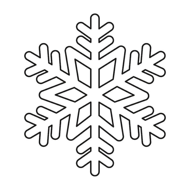 You're Done Drawing a Snowflake!