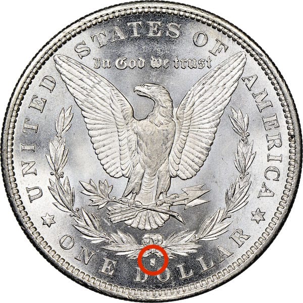 1880 S Silver Dollar