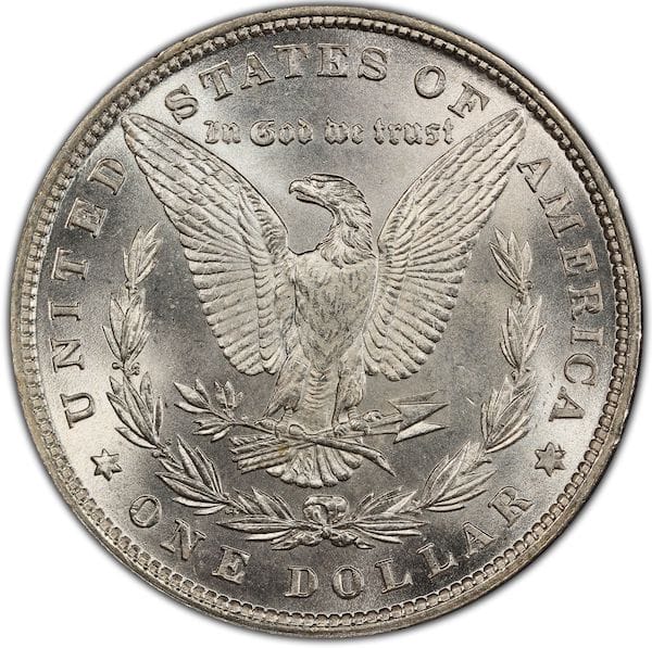 1880 Silver Dollar No Mintmark