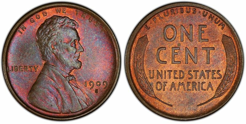 1909 S VDB Penny