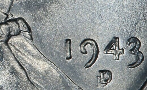 1943 Penny Double Die Error