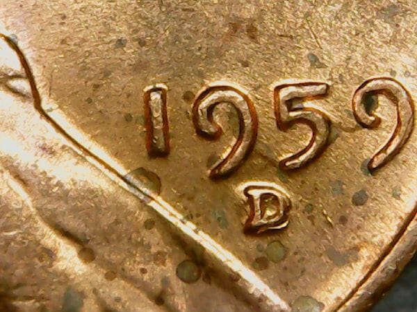 1959 Penny Re-punched Mint Marks (RPMs)