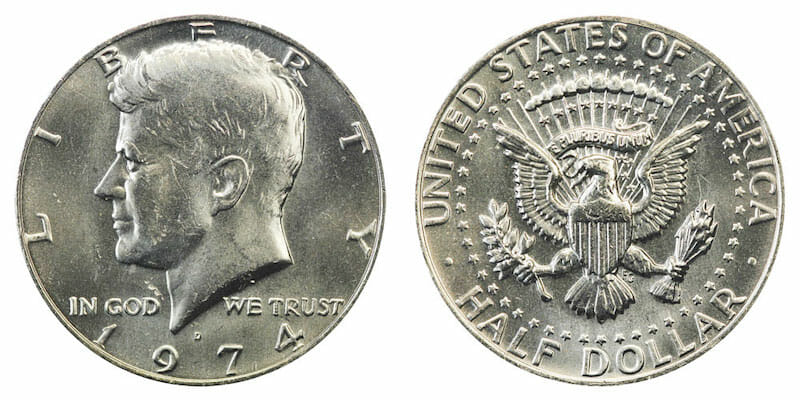 1974 D Half Dollar