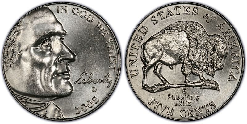 2005 D Buffalo Nickel