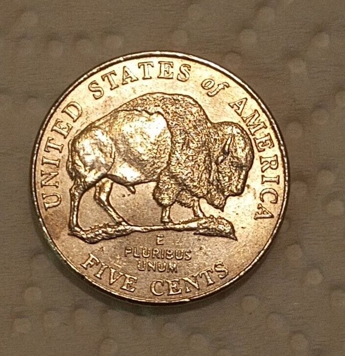 2005 Nickel Double Die Reverse