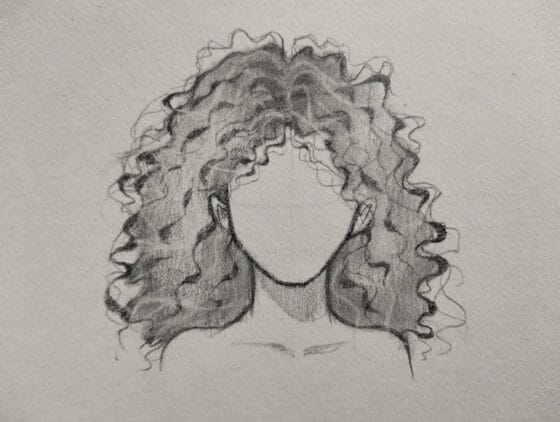 How to Draw Curly Hair Step-by-Step Video Tutorial