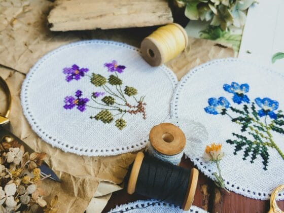How to Do an Embroidery Split Stitch